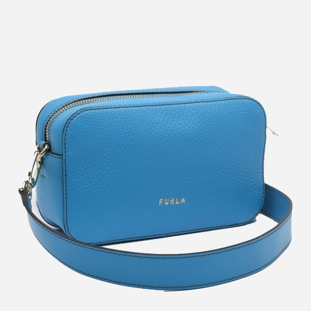 Torebka crossbody damska ze skóry naturalnej Furla WB00667BX06131229S9035-1229S Niebieska (8050597160948) - obraz 2