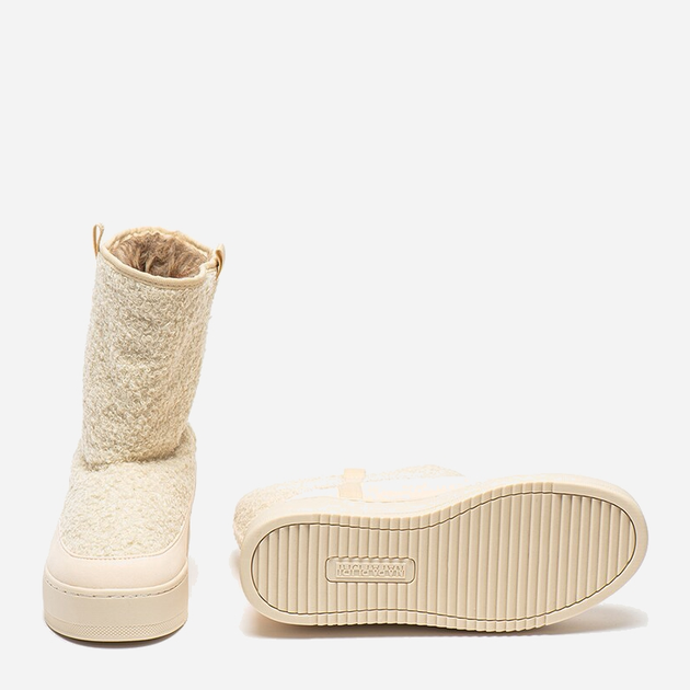 Жіночі уггі Napapijri Woman Boot NP0A4GCM-NB4 40 Бежеві (195439742833) - зображення 3