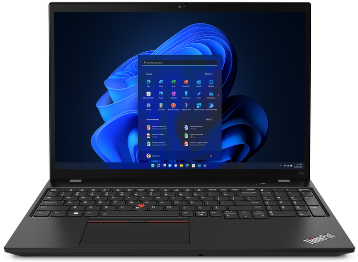 Ноутбук Lenovo ThinkPad P16s Gen 1 (21CK0031PB) Black - зображення 1