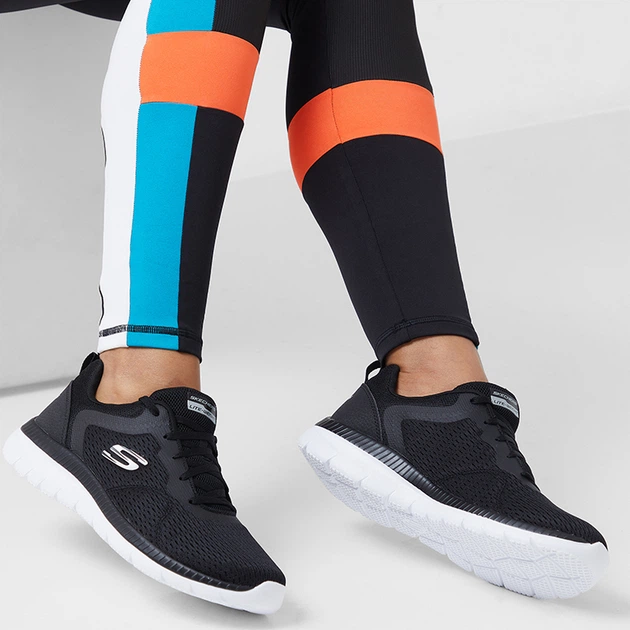 Sneakersy damskie Skechers Bountiful - Quick Path 12607-BKW 41 (11US) 28 cm Czarne (193642627275) - obraz 2