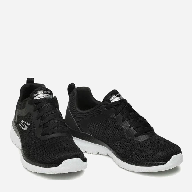 Sneakersy damskie Skechers Bountiful - Quick Path 12607-BKW 41 (11US) 28 cm Czarne (193642627275) - obraz 3