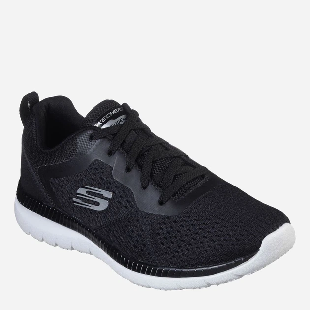 Sneakersy damskie Skechers Bountiful - Quick Path 12607-BKW 41 (11US) 28 cm Czarne (193642627275) - obraz 4