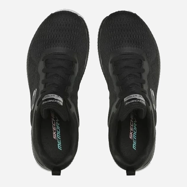 Sneakersy damskie Skechers Bountiful - Quick Path 12607-BKW 41 (11US) 28 cm Czarne (193642627275) - obraz 7