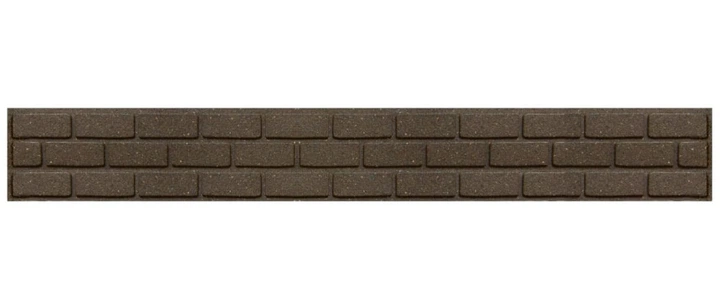 Декоративний бордюр для саду Multy Home 15х2х120см сіро-коричневий (EU5000060) - Фото 1 Декоративний бордюр для саду Multy Home 15х2х120см сіро-коричневий (EU5000060) - зображення 1