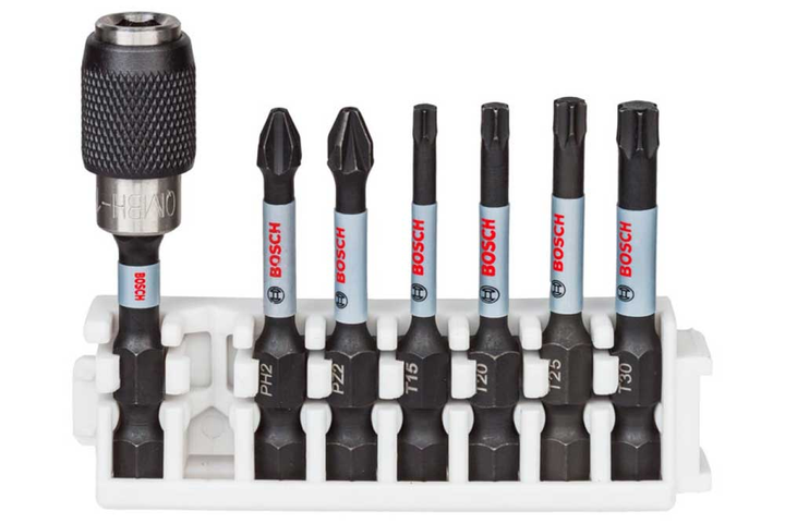 Набор бит BOSCH Impact Control PH2,PZ2,T15,T20,T25,T30 (2608522327 ...