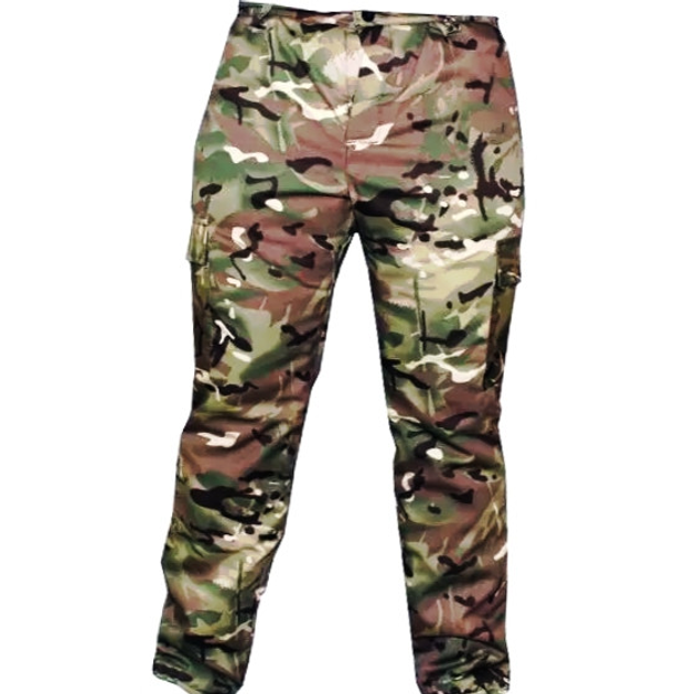 Тактичні зимові утеплені військові штани РХМ5 Rip Stop 50 Мультикам - зображення 1