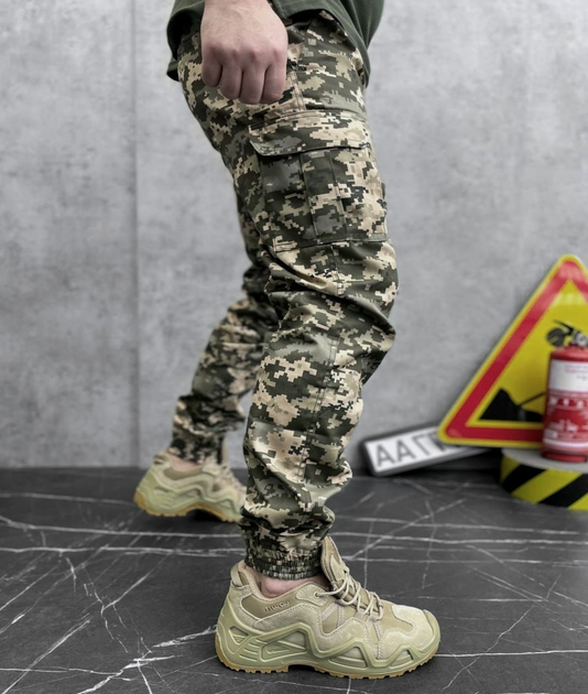 Тактические штаны военные Apeх-101 Rip Stop 60 Пиксель - изображение 2