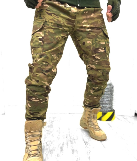Тактические брюки военные ТМ2 Rip Stop 62 Мультикам - изображение 1