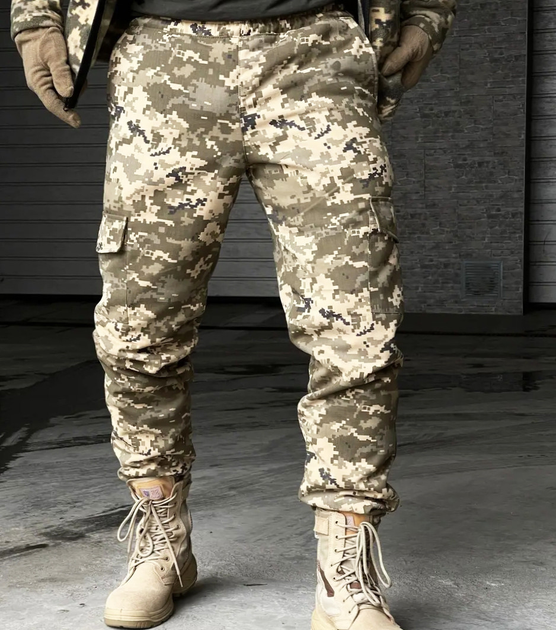 Військові брюки чоловічі тактичні МК-2 Rip Stop 50 Піксель - зображення 1