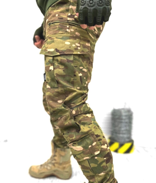 Тактичні брюки військові ТМ2 Rip Stop 46 Мультикам - зображення 2