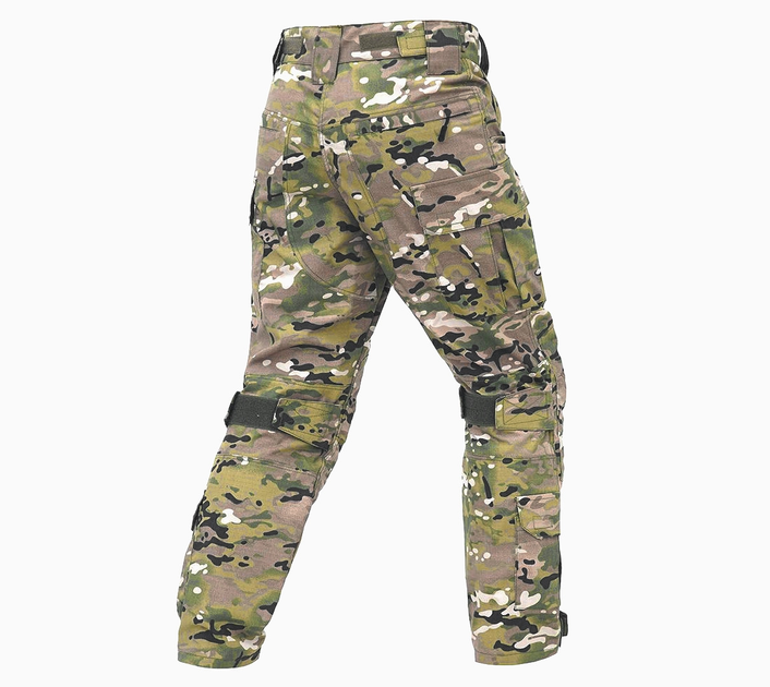 Тактичні штани з наколінниками ASAF Rip Stop 62 Мультикам - зображення 2