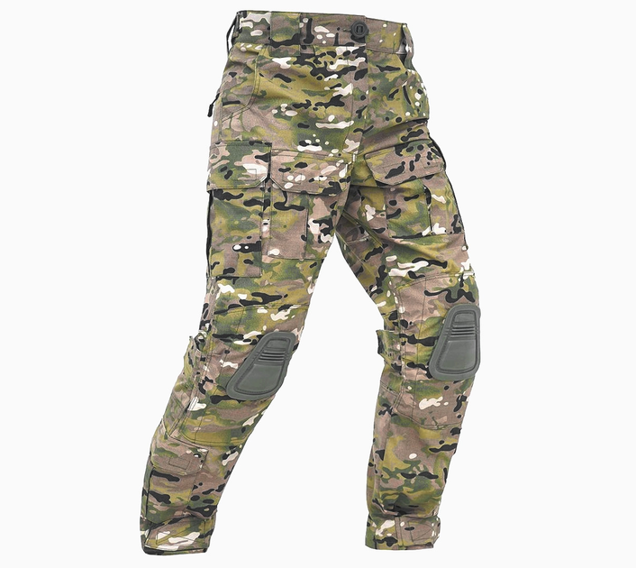 Тактичні штани з наколінниками ASAF Rip Stop 50 Мультикам - зображення 1