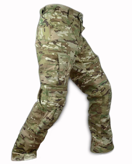 Тактичні штани з наколінниками ASAЕ Greta 54 Мультикам - зображення 2