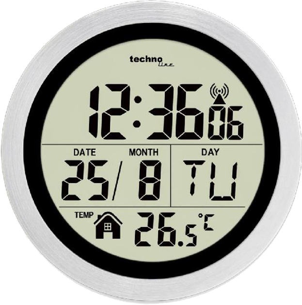 Zegar ścienny Technoline WT3005 COSMO Home Biały (4029665030050) - obraz 1