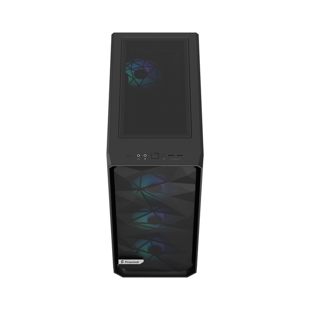 Корпус Fractal Design Meshify 2 Compact Lite RGB Black TG Light Tint (FD-C-MEL2C-05) - изображение 3