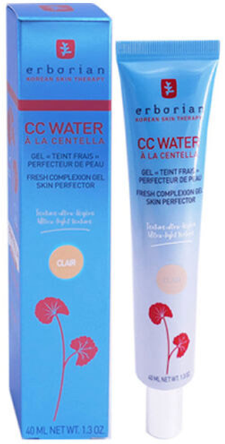 Гель для обличчя Erborian CC Water A La Centella Skin Perfecting Gel Clair 40 мл (8809255786071) - зображення 1