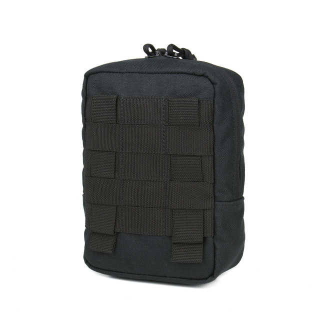 Подсумок утилитарный Dozen Utility Vertical Pouch Nylon "Black" (18,5 см*12,5 см*7 см) - изображение 2