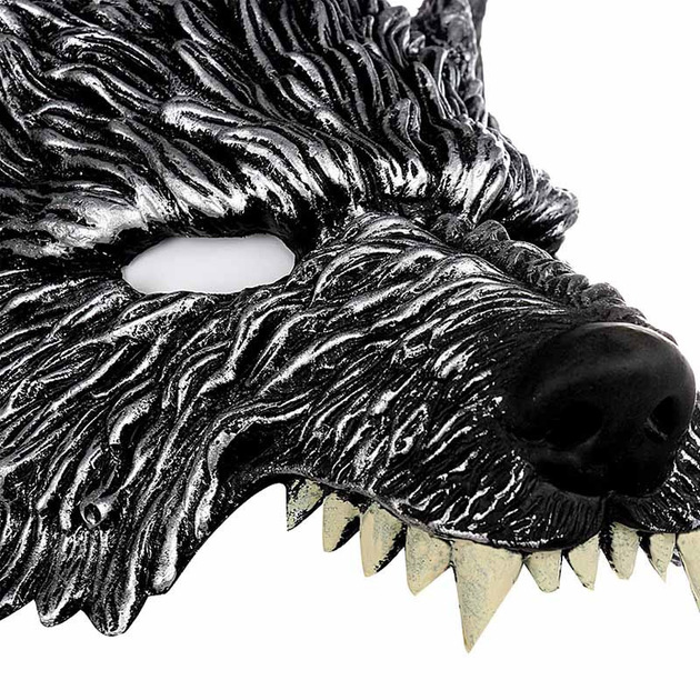 DIY МК Карнавальная маска волка, сделай сам. Wolf mask