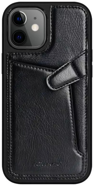 Чохол Nillkin Aoge Leather Case Apple iPhone 12 Mini Black (NN-ALC-IP12M/BK) - зображення 1