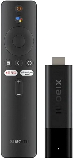 Медіаплеєр Xiaomi TV Stick HDMI 4K Ultra HD Android Black (OAVXAOMUL0004) - зображення 1