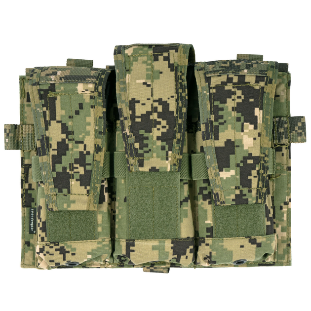 Підсумок Emerson Triple Magazine Pouch AVS Vest для магазинів Камуфляж 2000000116648 - зображення 1