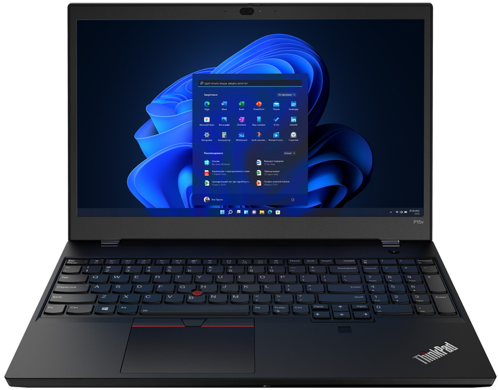 Ноутбук Lenovo ThinkPad P15v Gen 3 (21EM000WPB) Black - зображення 1