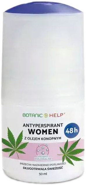 Botanic Help Antyperspirant Women 48h 50 ml (5905669005715) - obraz 1