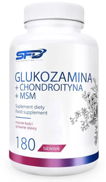 SFD Glukozamina Chondroityna MSM 180 tabletek (5902837746210) - obraz 1