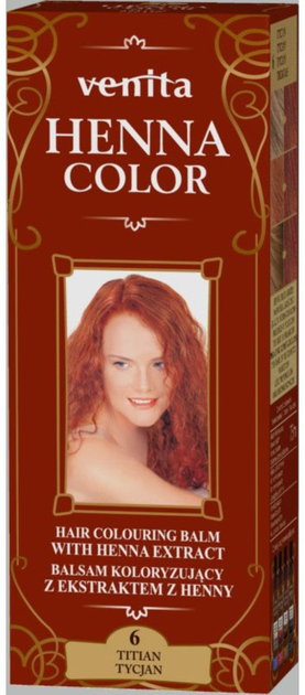 Venita Henna Color Balsam Nr 6 Tycjan 75 ml (5902101710695) - obraz 1