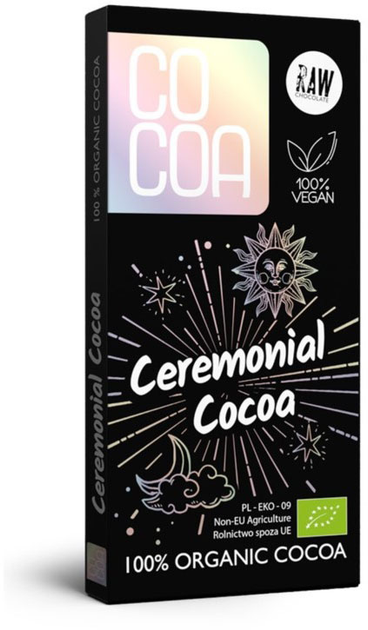 Шоколад CO COA Ceremonial Cocoa BIO 50 г (5902565215552) - зображення 1