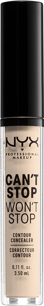 Консилер для обличчя NYX Professional Makeup Can`t Stop Won`t Stop Concealer 1.5 Fair 3.5 мл (800897168551) - зображення 1