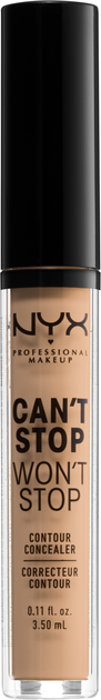 Консилер для обличчя NYX Professional Makeup Can`t Stop Won`t Stop Concealer 09 Medium Olive 3.5 мл (800897168629) - зображення 1