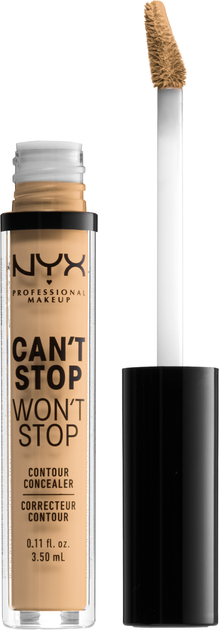 NYX Professional Makeup Can`t Stop Won`t Stop Korektor 08 True Beige 3.5 ml (0800897168612) - obraz 2