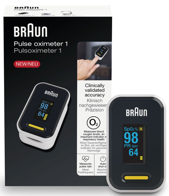 Пульсоксиметр Braun YK-81CEU - зображення 4