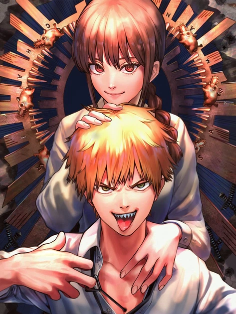 Алмазная Мозаика SHLab Аниме Chainsaw Man Денджи Макима Вышивка SH