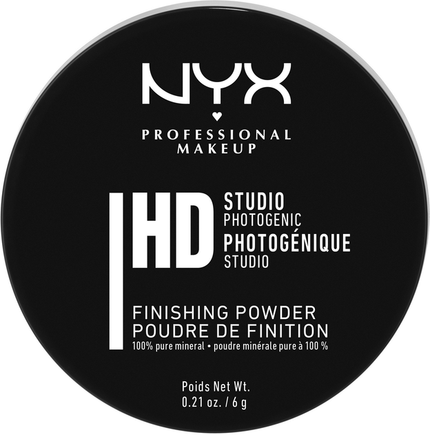 Пудра NYX Professional Makeup Studio Finishing Powder 6 г SFP01 - Translucent Finish (800897816360) - зображення 1