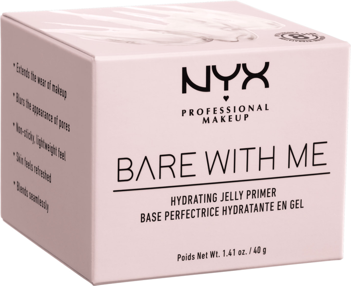 Праймер-желе для обличчя NYX Professional Makeup Bare With Me Hydrating Jelly Primer 40 г (800897182557) - зображення 1
