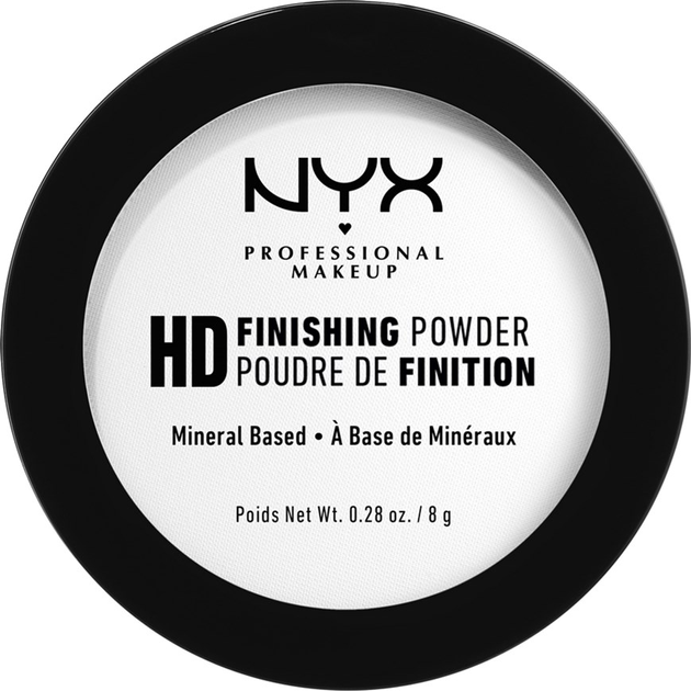 NYX Professional Makeup High Definition Finishing Powder 1 Translucent 8g (800897834661) - obraz 1