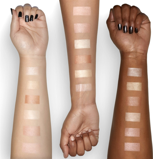 Paleta rozświetlaczy NYX Professional Makeup Born To Glow w kamieniu 4.8 g (800897146184) - obraz 4