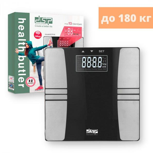 Весы электронные напольные цыифровые до 180 кг DSP KD 7018 - изображение 1