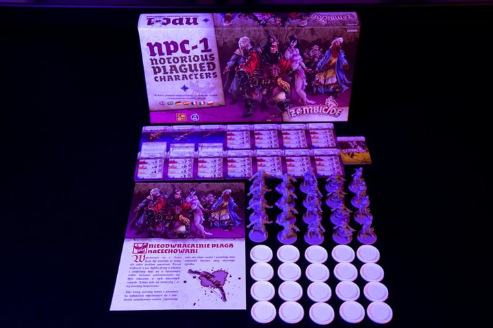 Gra planszowa Portal Games Zombicide NPC-1 dodatek do gry Zombicide: Black Plague (889696001825) - obraz 6