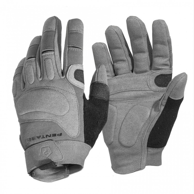 Тактические перчатки Pentagon Karia Gloves P20027 Large, Wolf-Grey (Сірий) - изображение 1