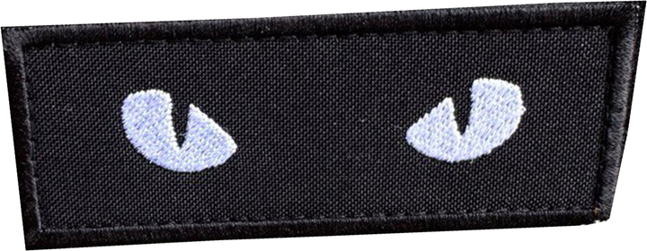 Військовий шеврон Shevron.patch 9.5 x 3.5 см Чорний (97-468-9900) - зображення 1