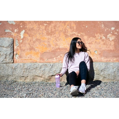 Шейкер спортивный SmartShake Slim 500ml Cotton Pink (10252501) - изображение 11