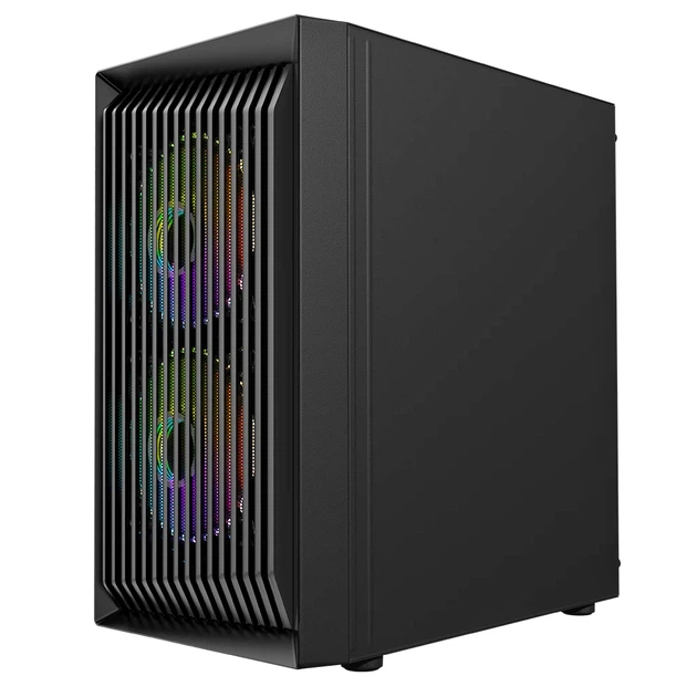 Корпус Logic Concept ATOS Mesh Glass ARGB Black (AM-ATOS-10-0000000-0002) - зображення 3