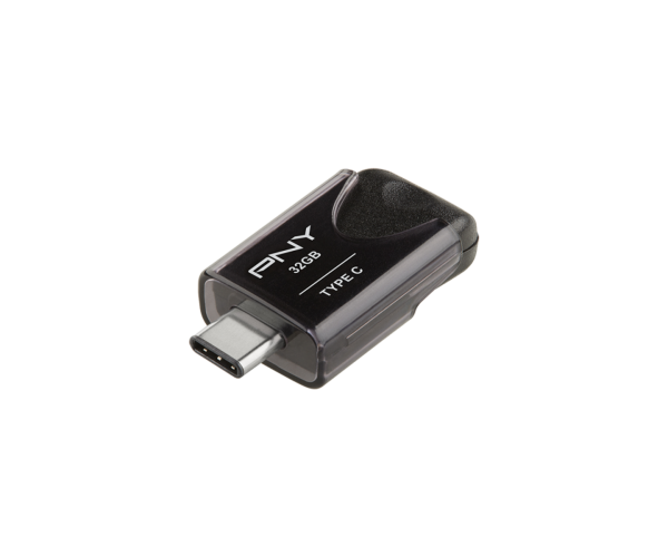 Пам`ять USB Flash PNY 32 GB Elite Type-C USB 3.1 Black, Retail - Фото 2 Пам`ять USB Flash PNY 32 GB Elite Type-C USB 3.1 Black, Retail - изображение 2