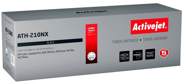 Toner Activejet Supreme do HP 131X CF210X, Canon CRG-731BH Black (ATH-210NX) - obraz 1