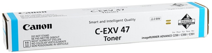 Toner Canon EXV47C C-EXV47 8517B002 Cyan - obraz 1