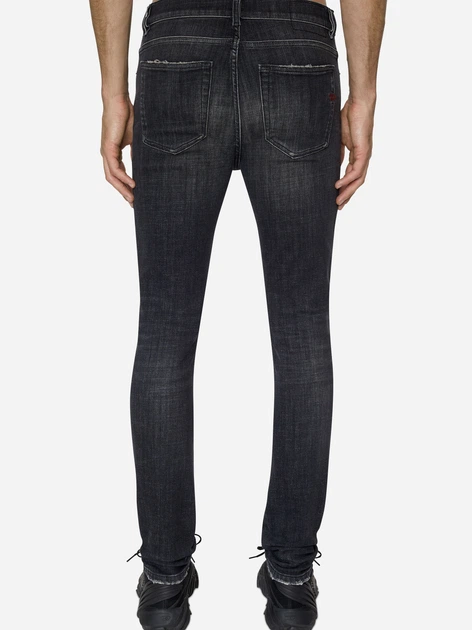 Джинси Skinny чоловічі Diesel 1983 D-AMNY L.32 A0358409D8802 30 (7US) Темно-сірі (8051385948854) - зображення 2