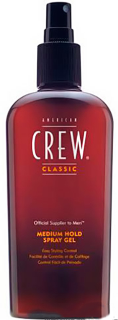 American Crew Medium Hold Żel w sprayu do włosów, 250 ml (738678151846) - obraz 1